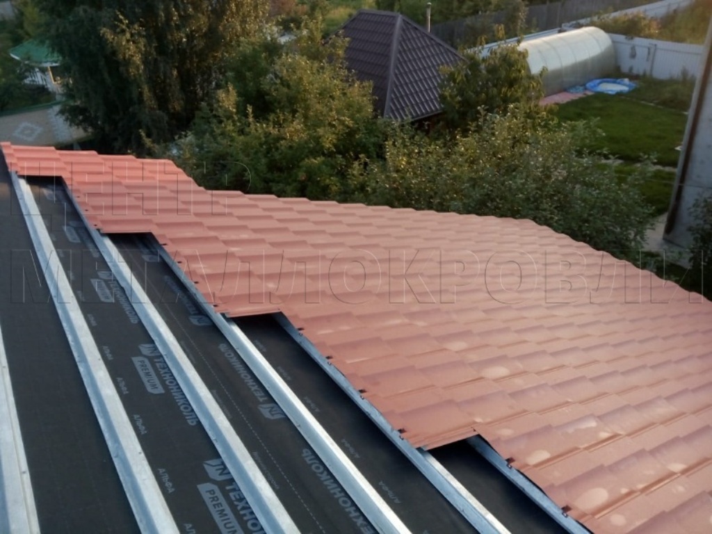 Металлочерепица Геркулес 8004 терракотовый Стальной Бархат от Центра Металлокровли в Актобе Металлочерепица Геркулес 8004 терракотовый Стальной Бархат от Центра Металлокровли в Актобе